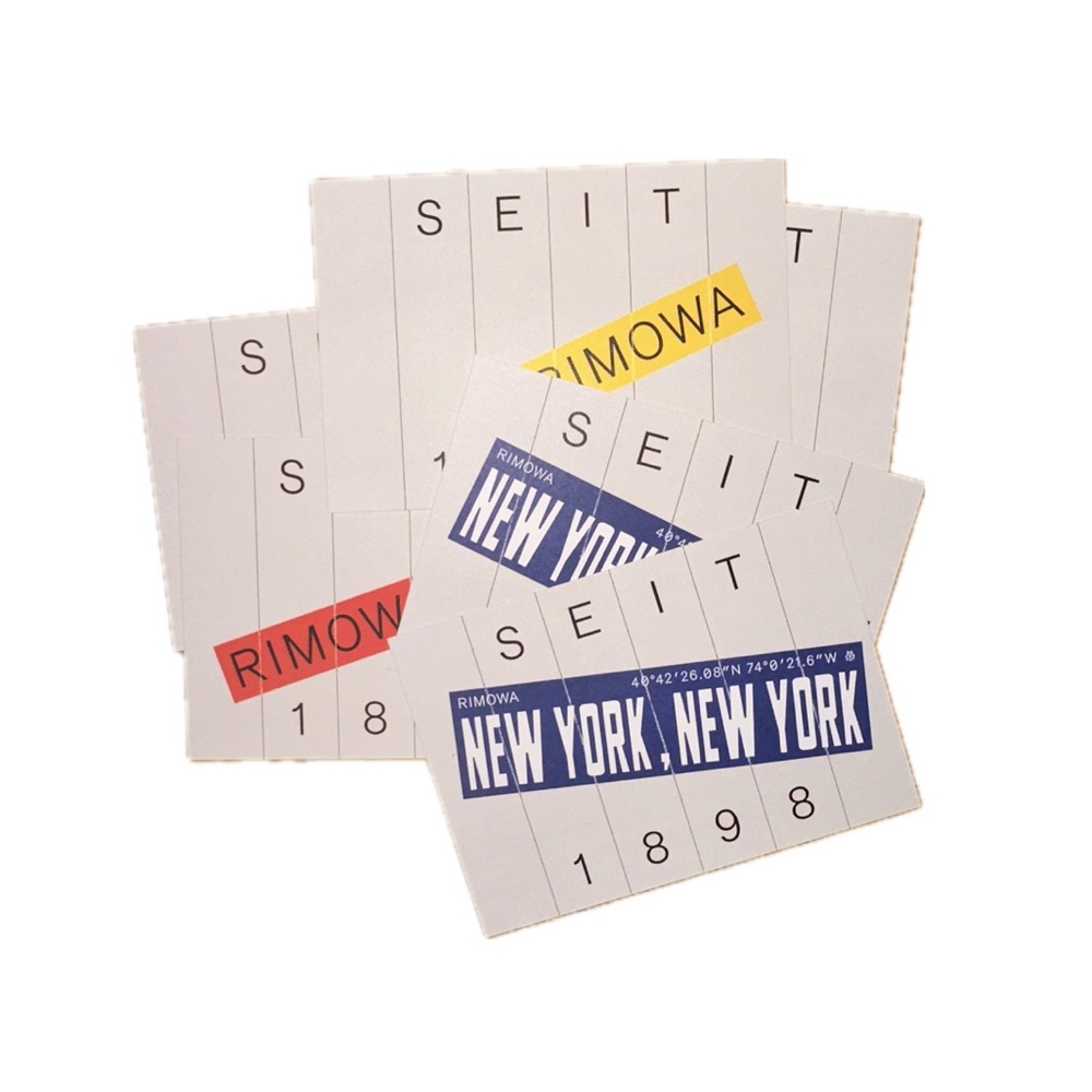 Rimowa 125th anniversary postcard set (6)